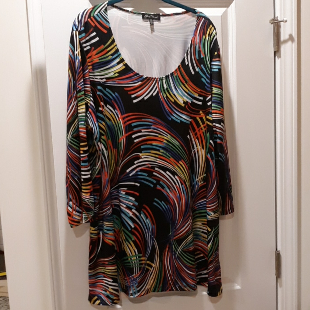 Slinky Brand Firecracker Blouse